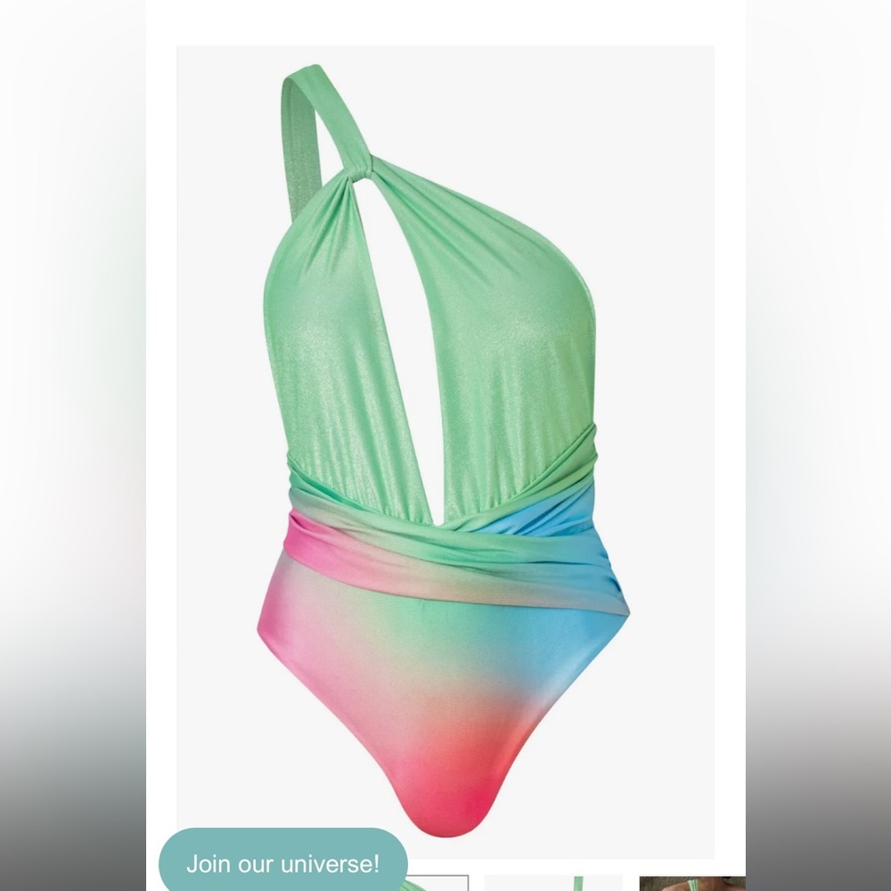 NWT BAOBAB Oriana One Piece in candy swirl - Picture 3 of 10